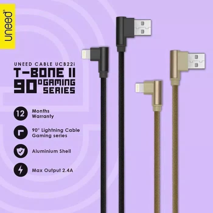 UNEED T Bone II Kabel Data Lightning - UCB22i for IPHONE