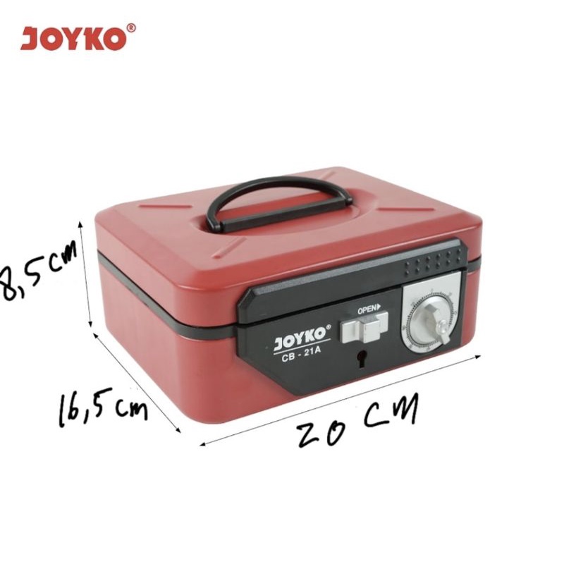 cash box joyko cashbox CB 21A CB-21A kotak simpan tempat uang barang