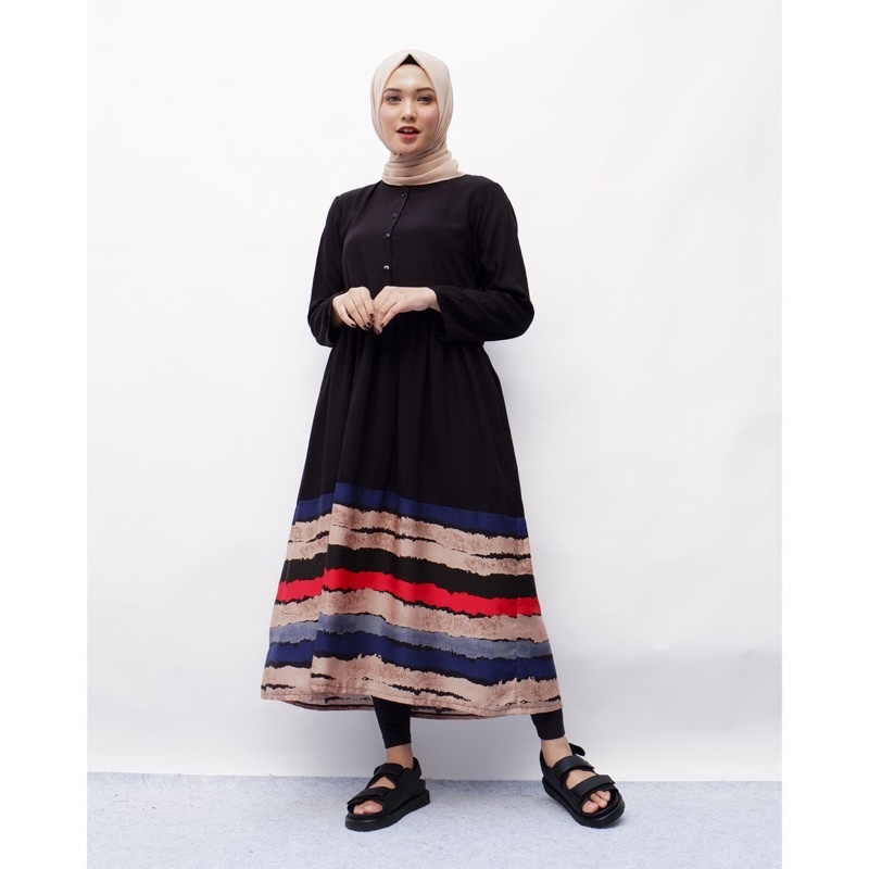 Daster Jodha Motif Kekinian LD 110 cm Tresnashop13