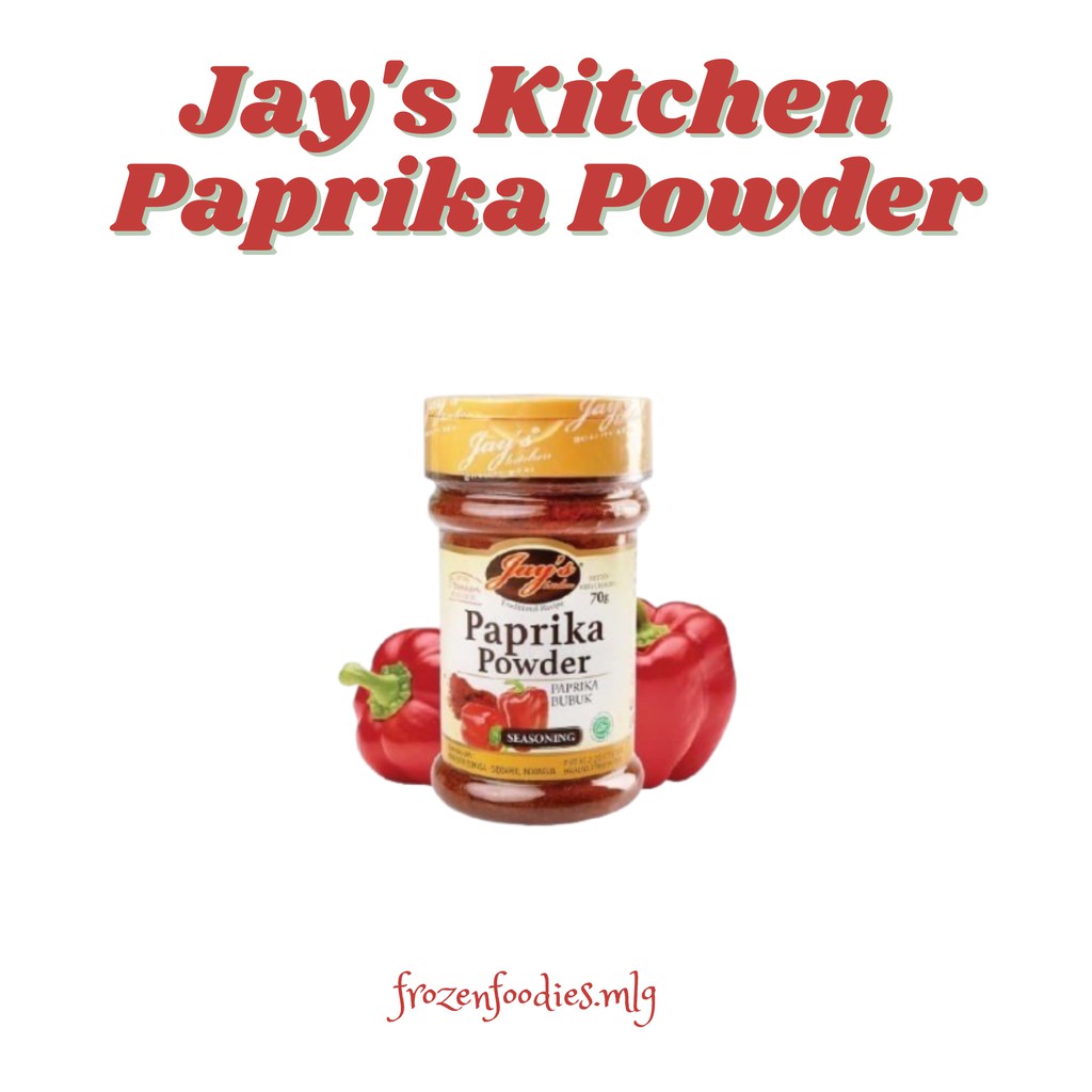 

Jay's Kitchen Paprika Powder 70gr (Bubuk Paprika) - Ready Malang