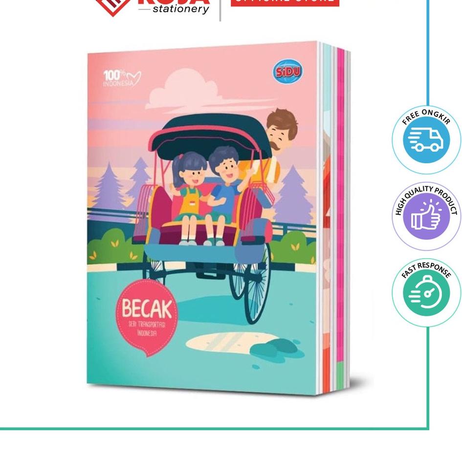 

Free Ongkos Kirim 10pcs SiDU Buku Tulis Nusantara 58 Lembar