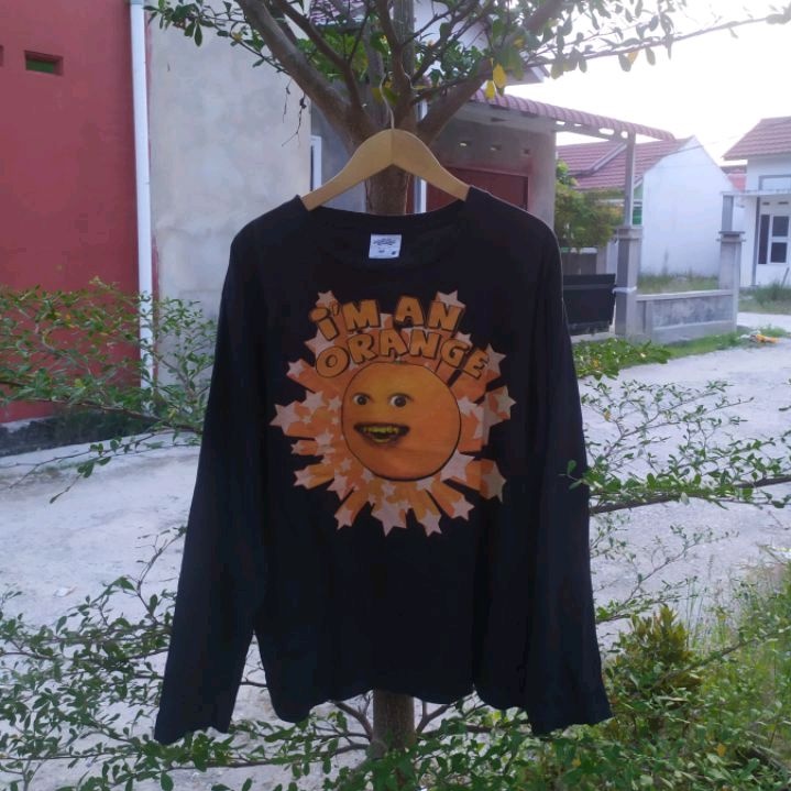 Kaos Long Sleeve Annoying Orange