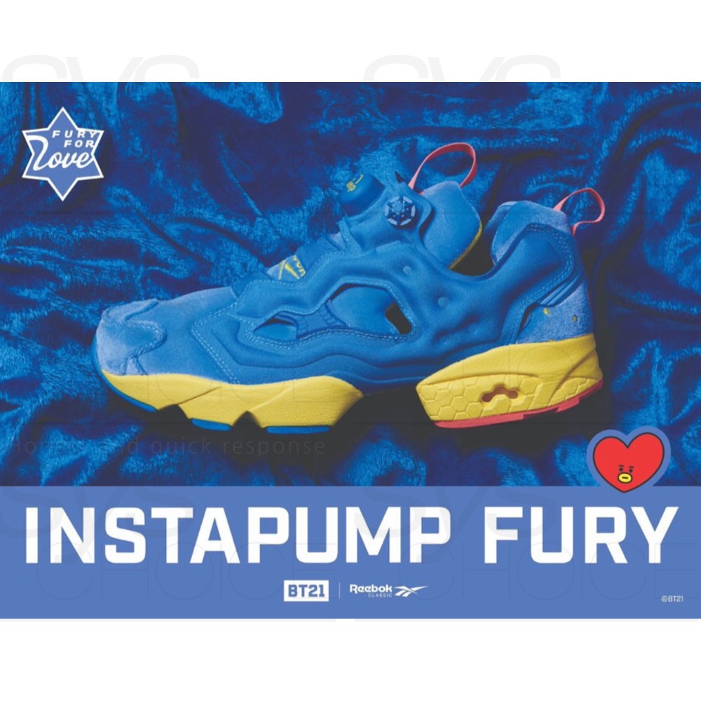 bt21 reebok instapump fury