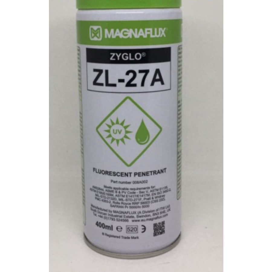 Magnaflux ZL-27A Penetrant Zyglo MAGNAFLUX ZL 27 A