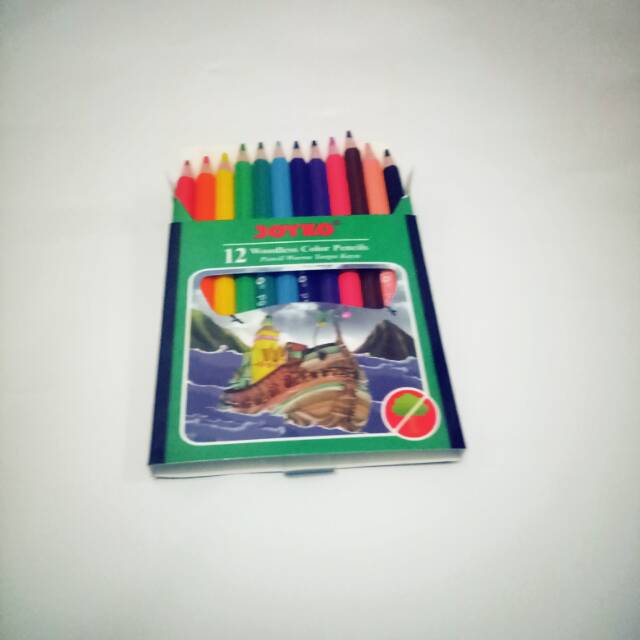 

Pensil warna ukuran kecil isi 12