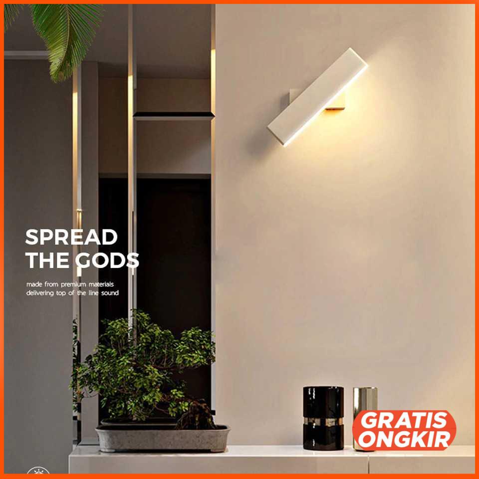 Lampu LED Dekorasi Rumah Indoor Wall Lamp Warm White - W22