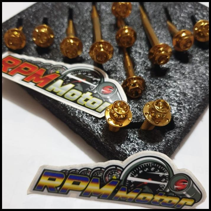 Baut Probolt Flower Baut Cvt Vario 125 150 Pcx Baut Probolt Gold Cvt