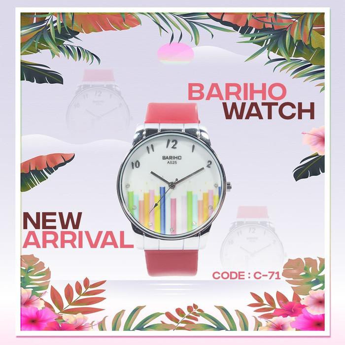 NEW BARIHO WATCHES JAM TANGAN ANALOG FASHIONABLE WANITA C-71