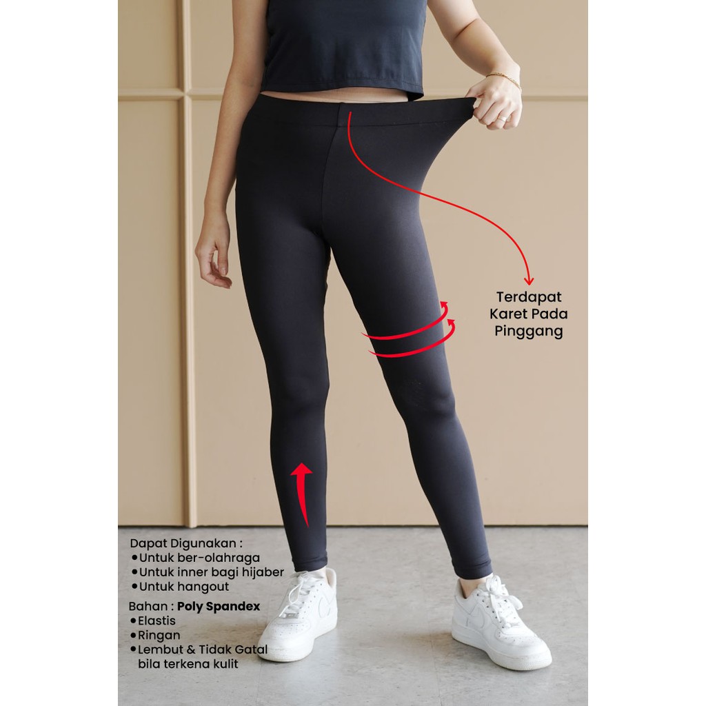 Basic Legging Stretch Export Premium