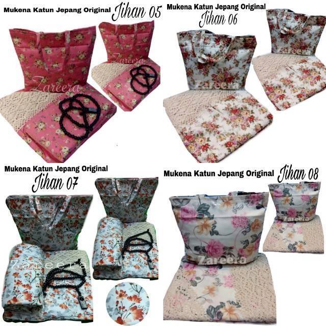 MUKENA KATUN JEPANG ORIGINAL RENDA JIHAN