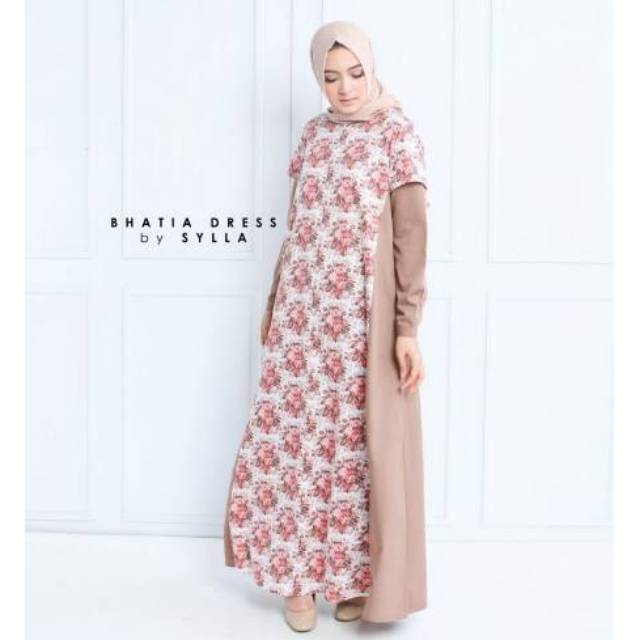 Gamis Katun Jepang Bhatia  by SYLLA HIJAB