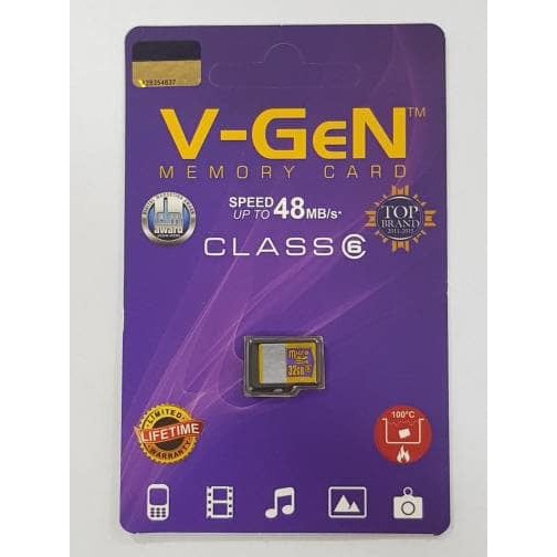 new Micro SD 32 GB Class6 Non Adapter V-GeN MicroSD 32GB Class 6