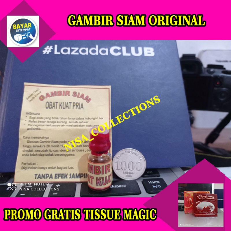 Gambir siam original harga satuan