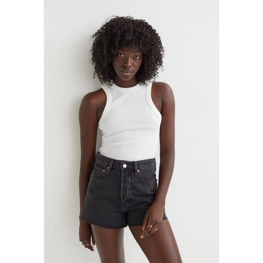 H&amp;M Curvy Fit Vintage Jeans Shorts