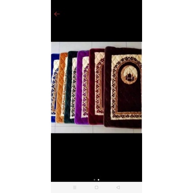 SAJADAH BUSA/ SAJADAH TEBAL/ SAJADAH EMPUK