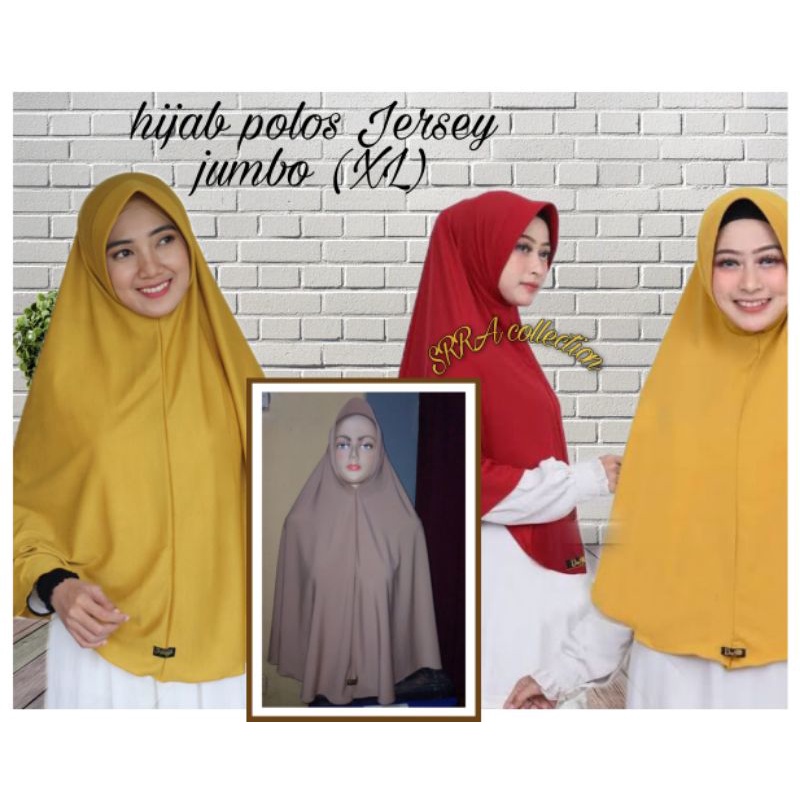 jilbab instan polos jumbo/jilbab instan Jersey/jilbab jumbo