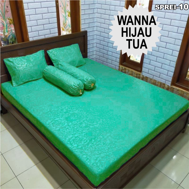 Sprei Polos murah Berkualitas Sprei kasur Ukuran 160cm x 200cm Sprei Anti Luntur WHFUNITURE