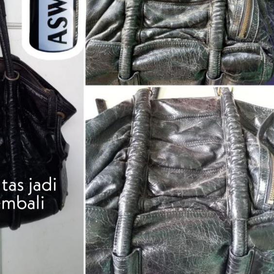 ♥ Aswad Semir Hitam Serbaguna |Ban Body Motor,Mobil | Sepatu Tas| Jaket Kulit| Dompet Kulit ❀
