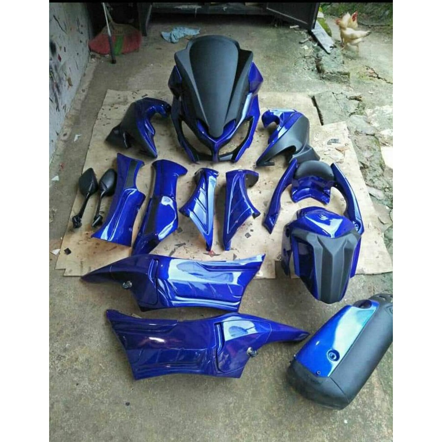 Bodikit Yamaha Aerox Full Modif