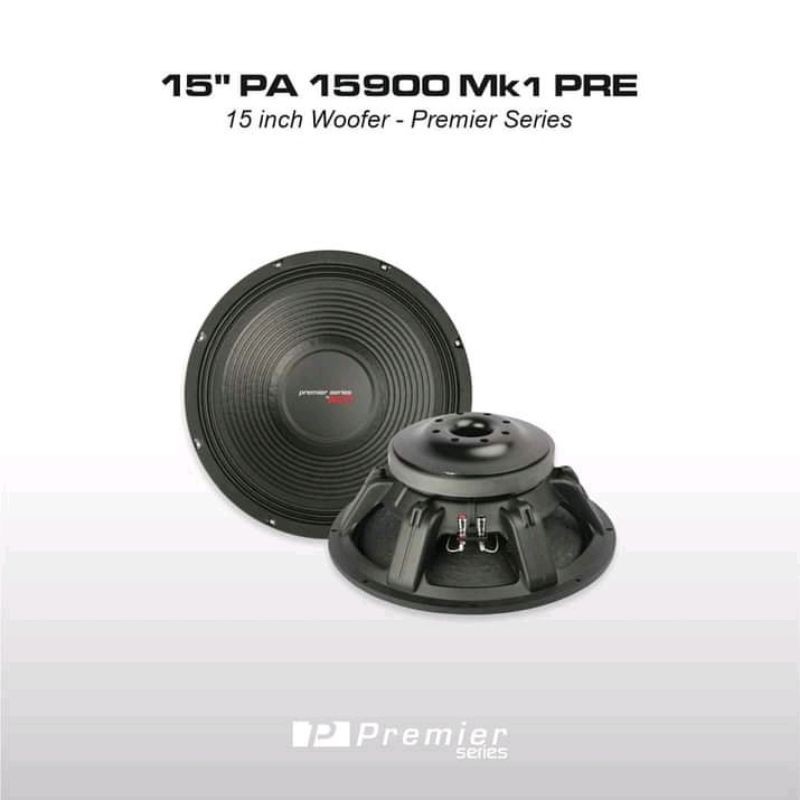 Speaker ACR 15inch PA 15900 PRE Original acr Premier Series Woofer 15inch