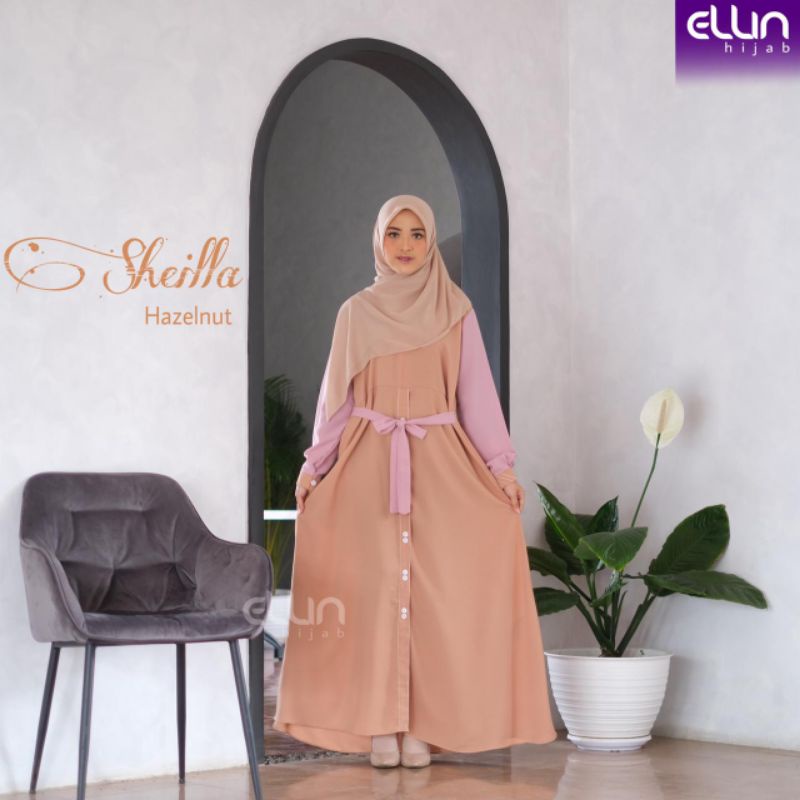 Ellin Hijab Sheilla Dress Ori