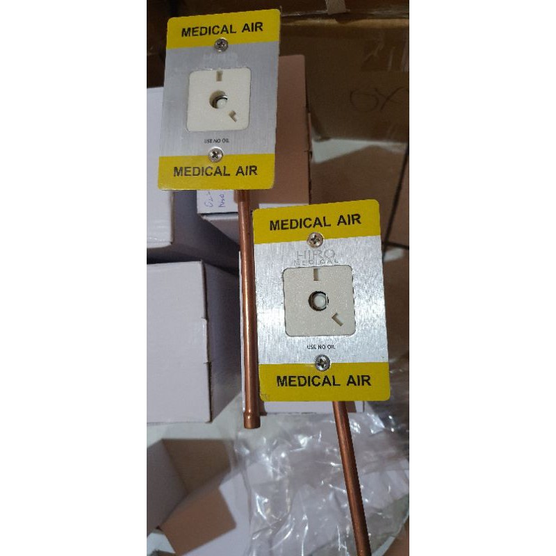 wall outlet medical air HIRO, gas medis RS