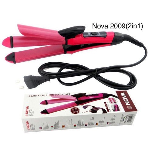 Catokan Nova 2In1 Mini Curly NHC-2009 Catok Rambut Mudah Dipakai Awet