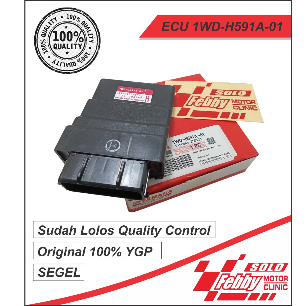 ECU-ECM-CDI YAMAHA R25 NON ABS-MT 25 ORIGINAL YAMAHA 1WD-H591A-01