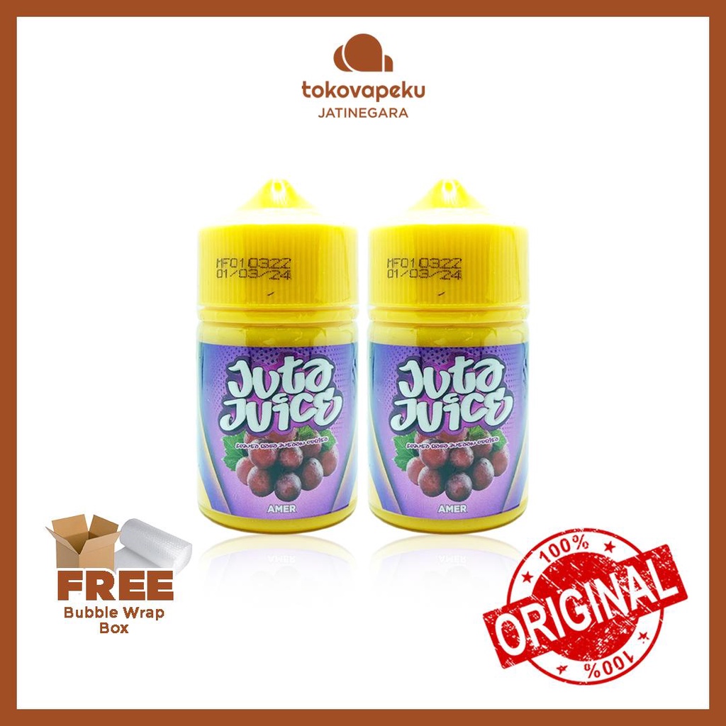 JUTA JUICE ANGGUR MERAH 60ML JUTA JUICE ORI by RSR BREW X VAPEBOSS