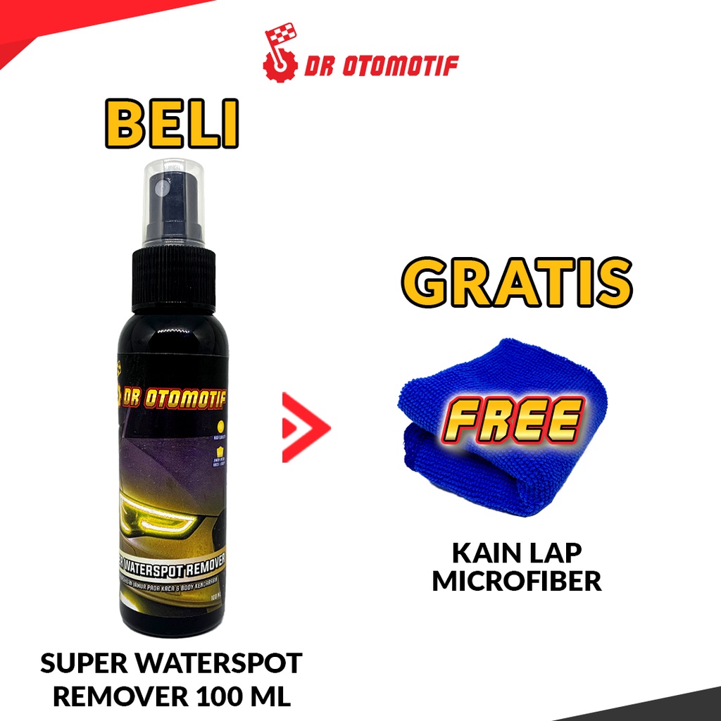 SUPER WATERSPOT Remover Cairan Penghilang Jamr Kaca Jamur Kendaraan Mobil Motor Murah