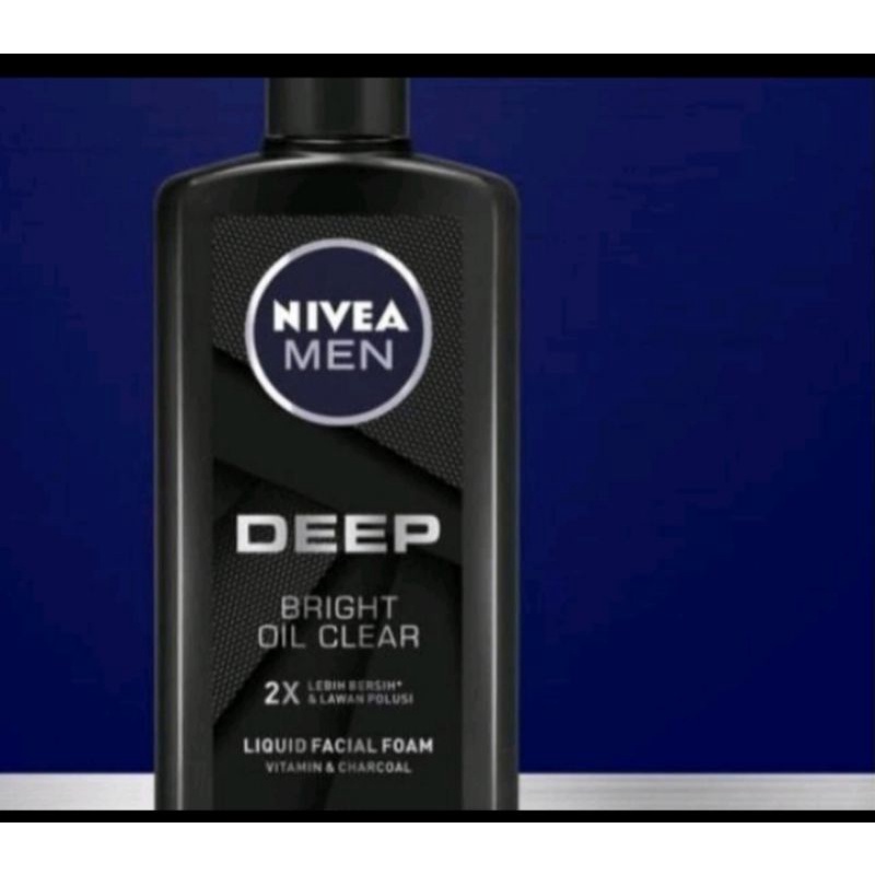 Nivea men Deep bright oil clear facial foam 50 ml