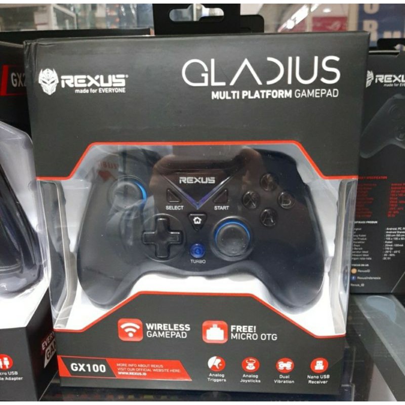 Rexus Gamepad Wireless GX100