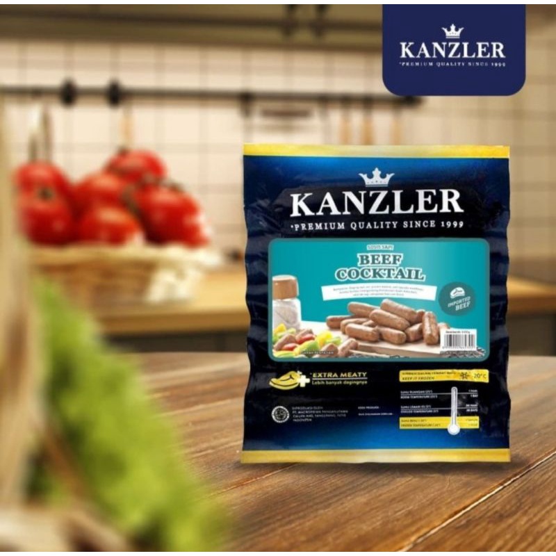 

Kanzler sosis Beef cocktail terlaris