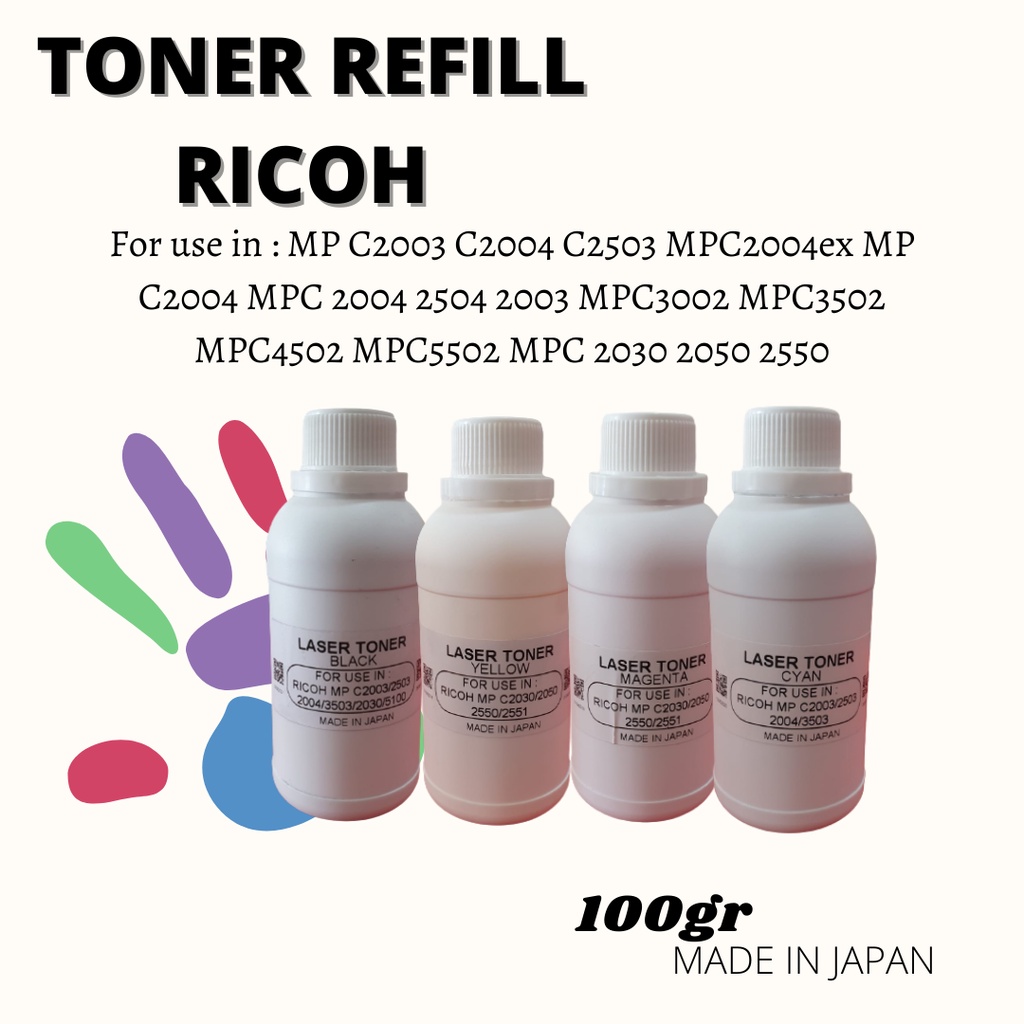 Toner Refill Ricoh Gestetner Mpc3002/mpc3502/mpc4502/mpc5502