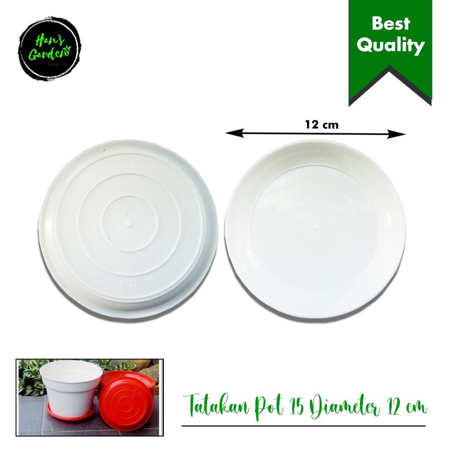 Tatakan pot tawon no 15 diameter 12 cm