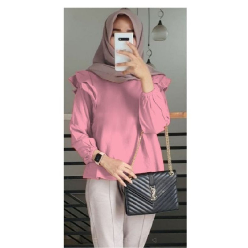 Blouse Lovely Top | Blouse Wanita Terbaru