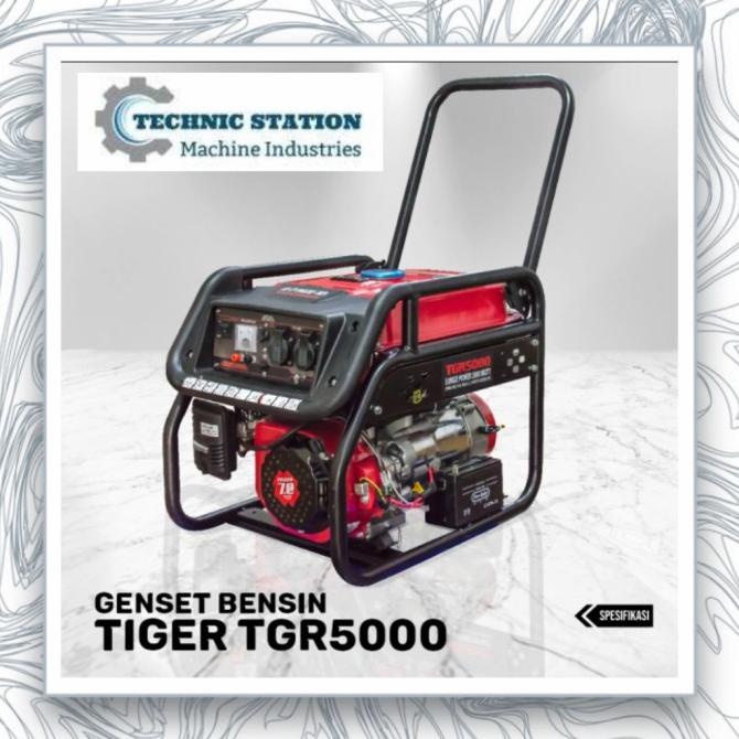 Genset 3000 watt TIGER TGR 5000