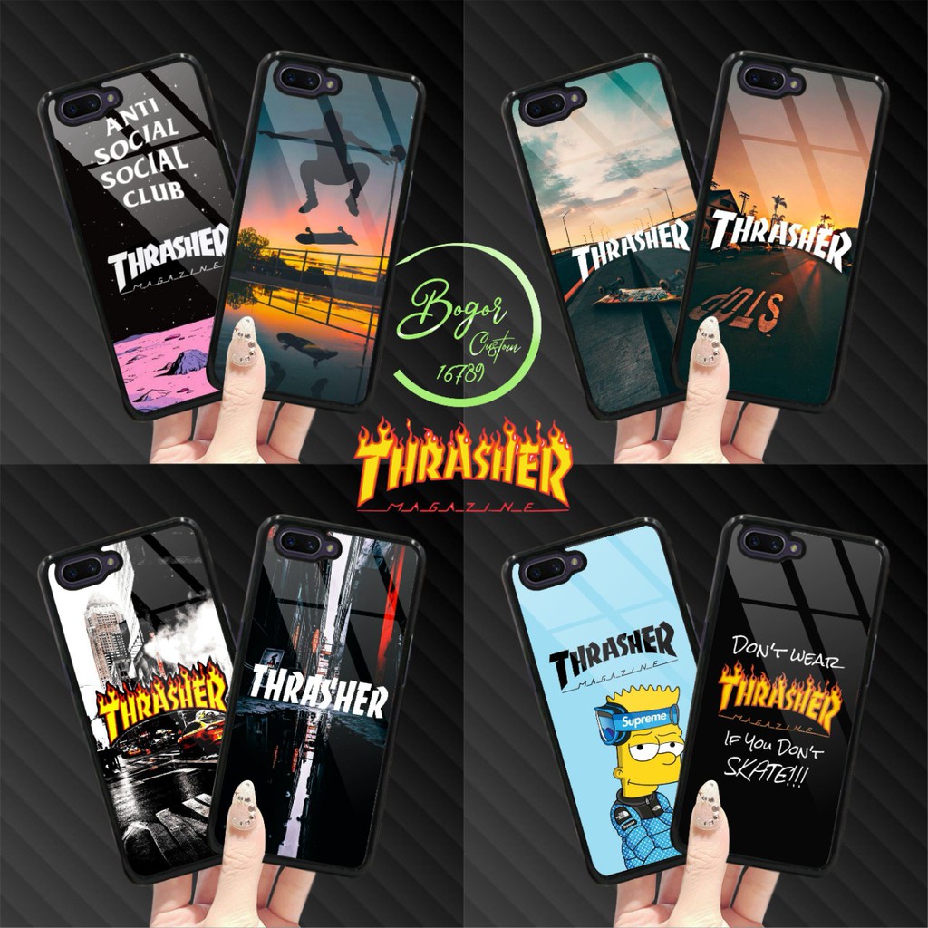 Hardcase 2D glossy THRASHER XIAOMI REDMI NOTE 2 3 4 4X 5A 5 6 7 8 PRIME PRO A2 LITE 8 8 LITE BS332