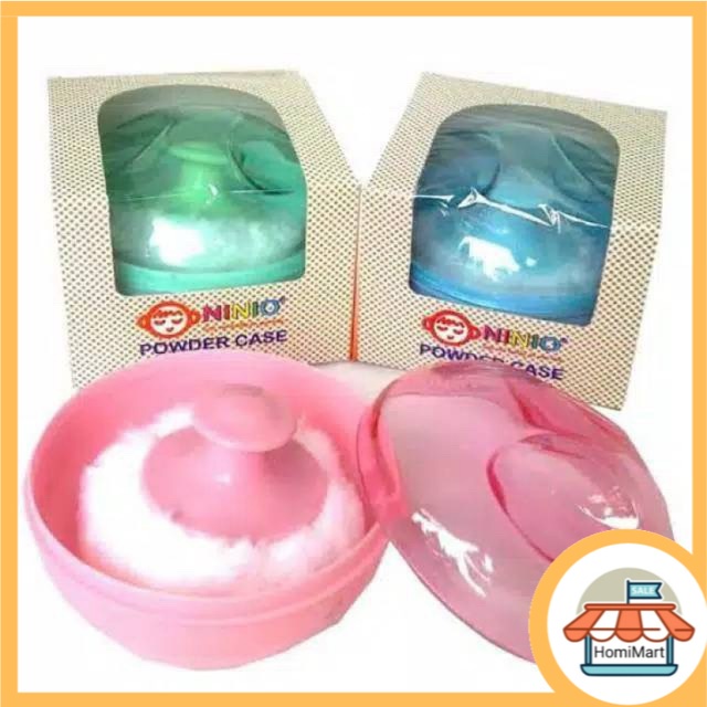 homimart I Tempat Bedak Bayi Single NINIO/Tempat Bedak Baby Single/Baby Powder Case Deluxe Single NINIO