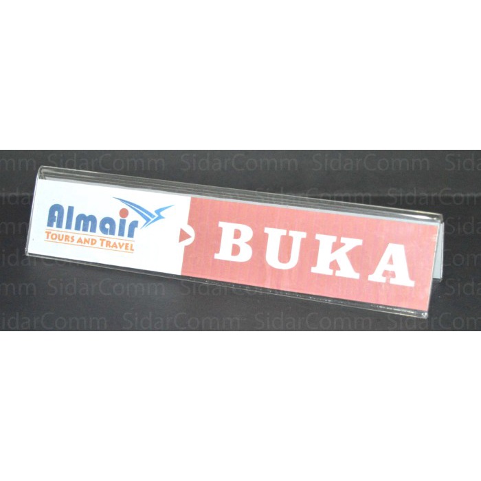 

Murah Desk Name (6x25) cm
