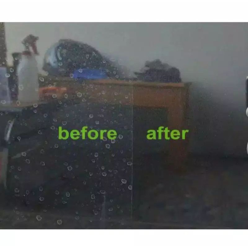 PEMBERSIH JAMUR KACA MOBIL AMPUH /DAUN TALAS/GLASS CLEANER BETOT