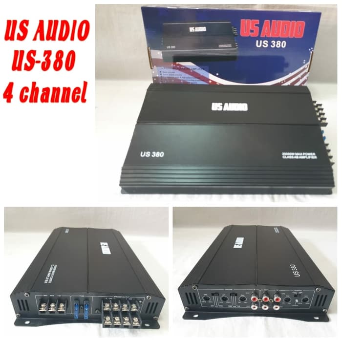 QE0125 Power mobil 4 channel US Audio 8000 watt mosfet