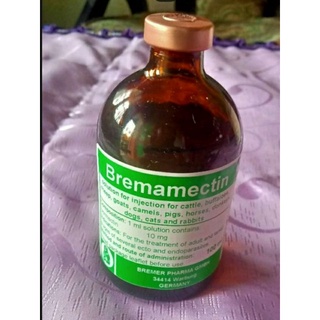 Jual Bremamectin Ivermectin 10% Untuk Ekdo Dan Endo Parasit, Cacing ...