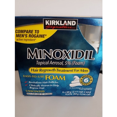 RAMBUT-VITAMIN-SUPLEMEN- KIRKLAND FOAM 5% MINOXIDIL (AEROSOL) -SUPLEMEN-VITAMIN-RAMBUT.