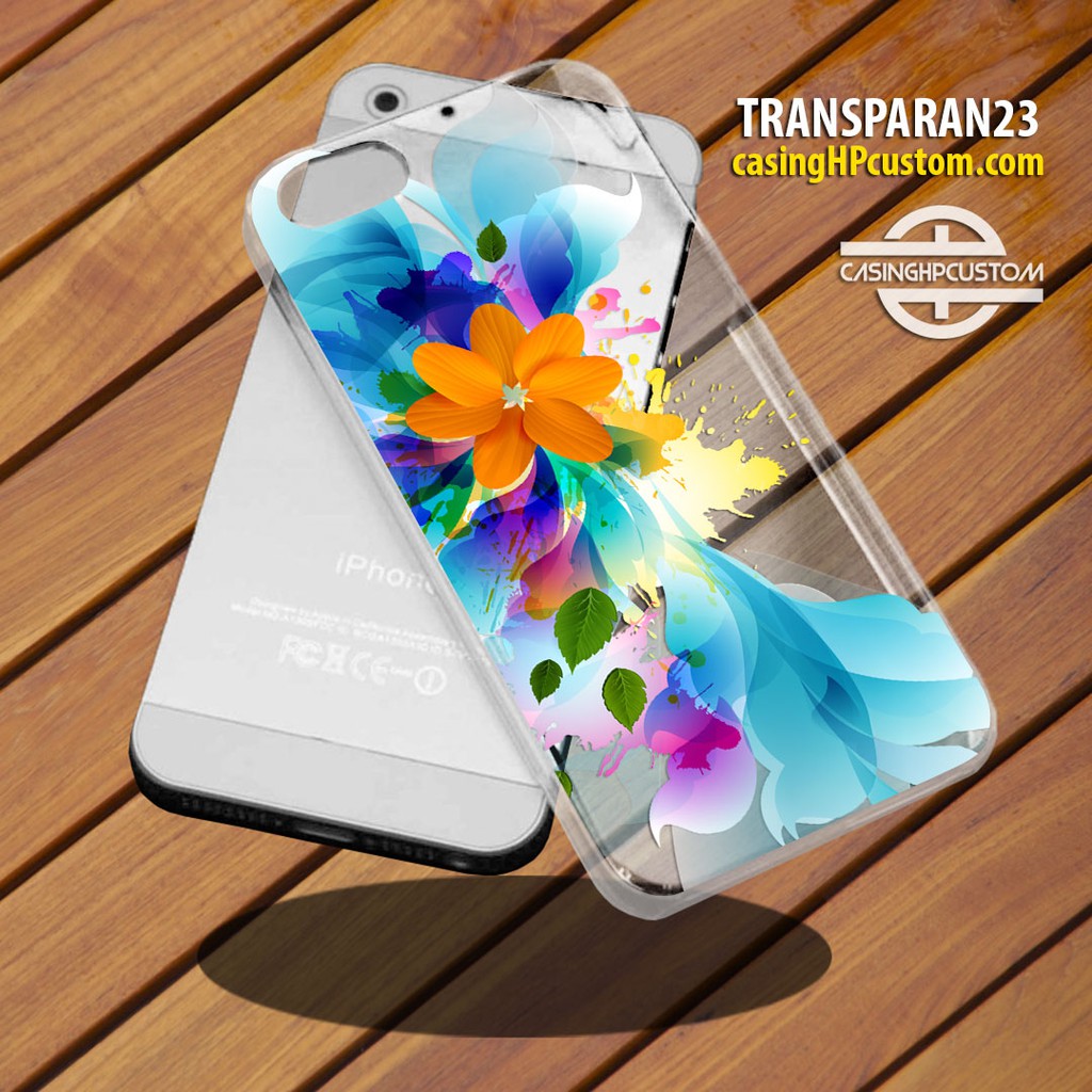 5 Desain Custom Case Bunga Soft Case dan Hard Case Custom Flower