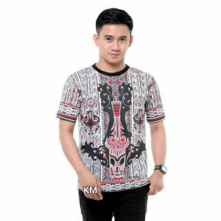  KAOS  BATIK  LENGAN PENDEK TERBARU Shopee  Indonesia