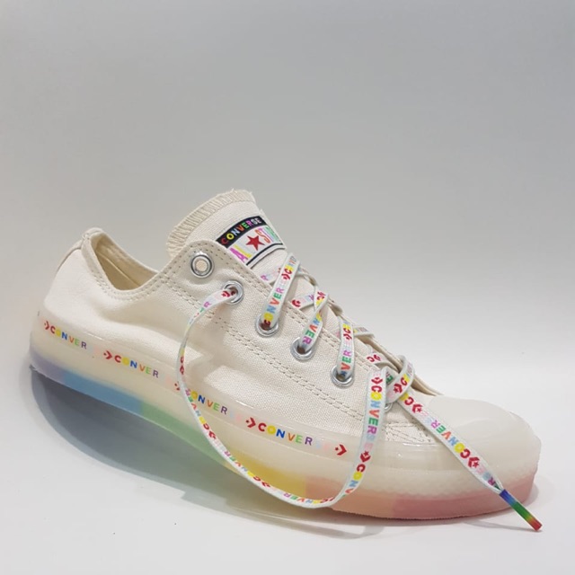 SEPATU CONVERSE All STAR CHUCK TAYLOR WOMEN CASUAL RAINBOW SNEAKERS WANITA MADE IN VIETNAM ORIGINAL