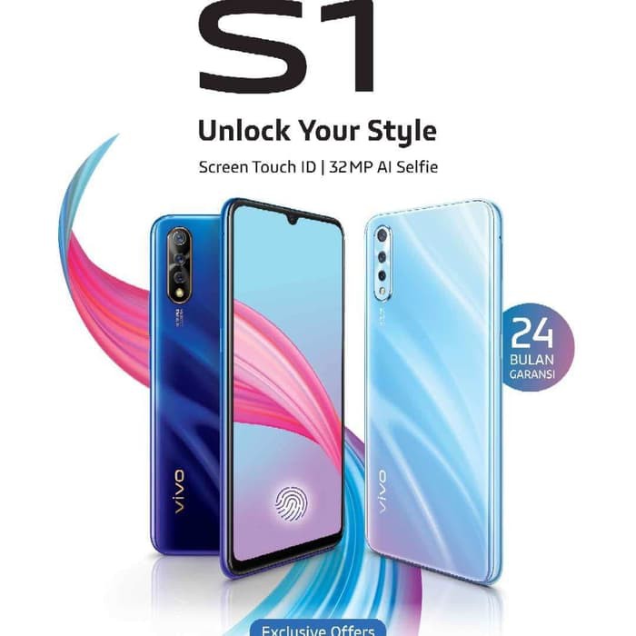 VIVO S1 RAM 4/128 GARANSI RESMI VIVO INDONESIA