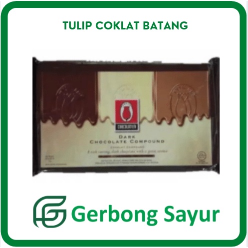 

Tulip Coklat Batang / Tulip Dark Chocolate Compound - 200 gram