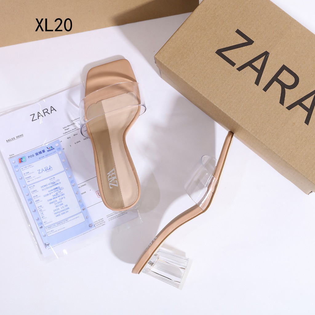 ZR GLASS HEELS SANDALS XL20